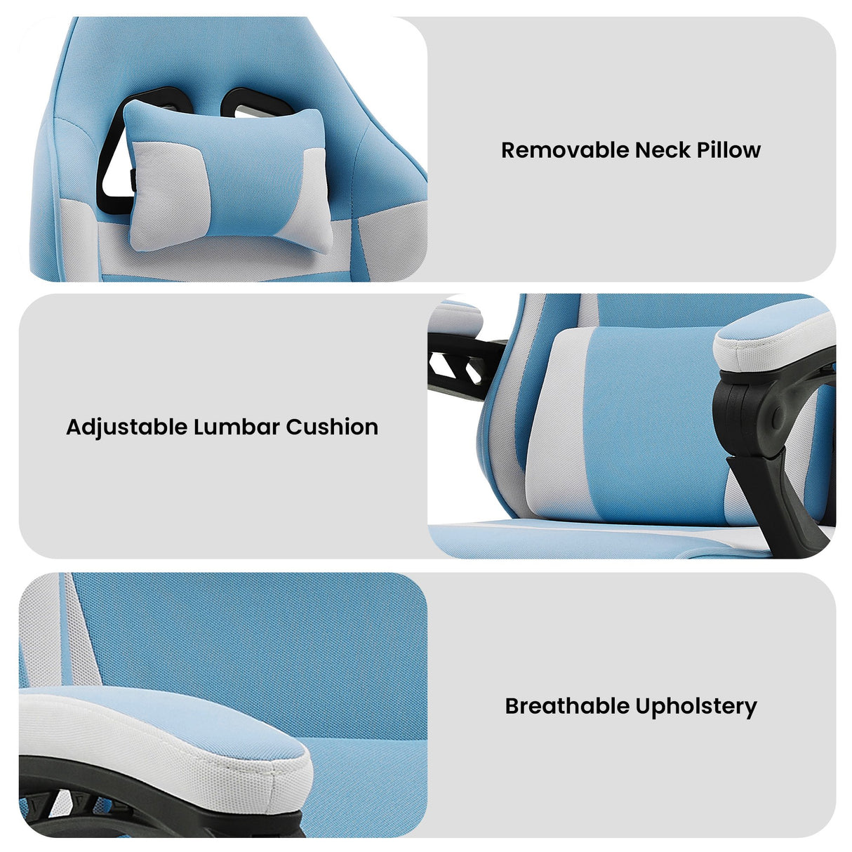 Sleek Adjustable Kids Gaming Study Chair