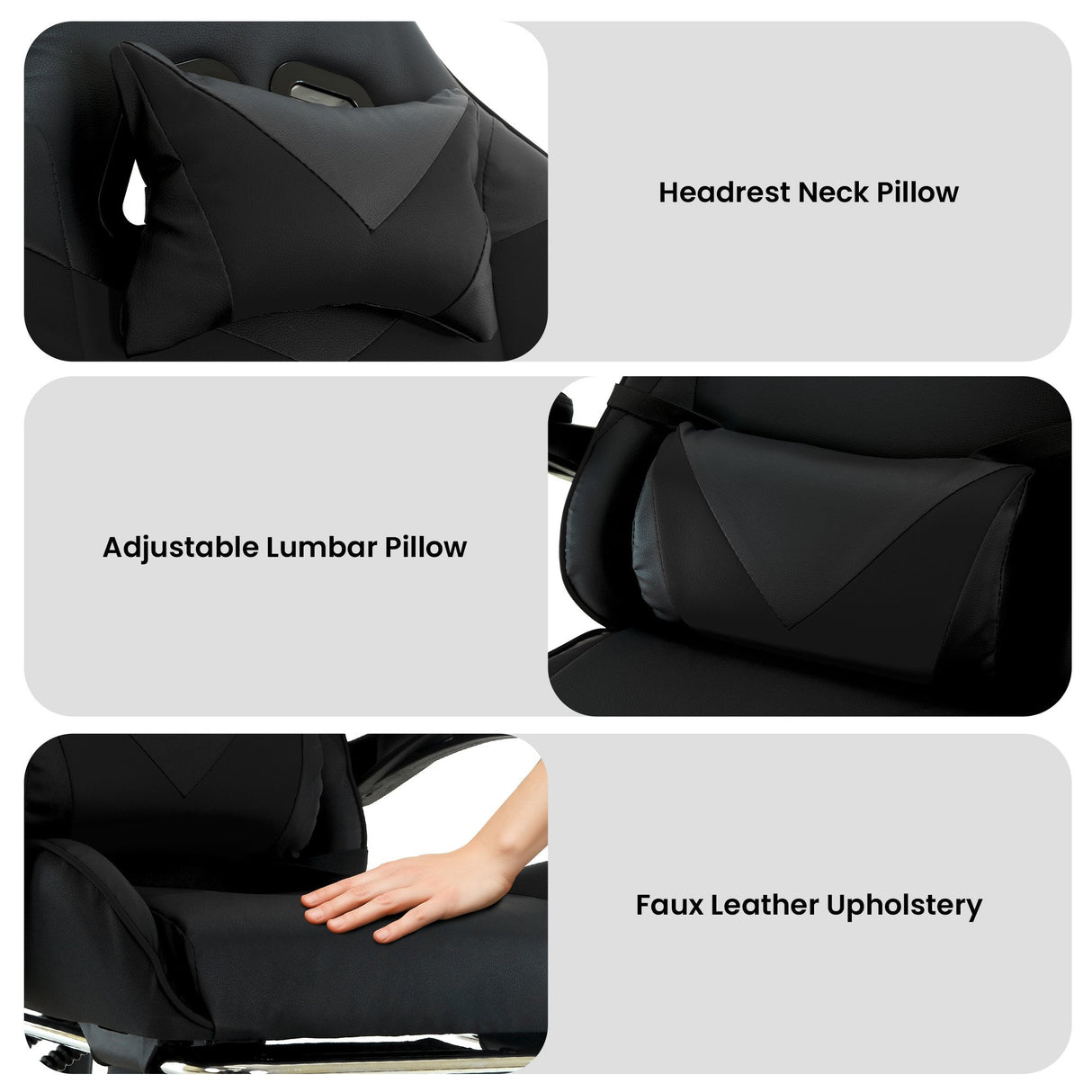 Sarantino Cueva High Back Gaming Chair