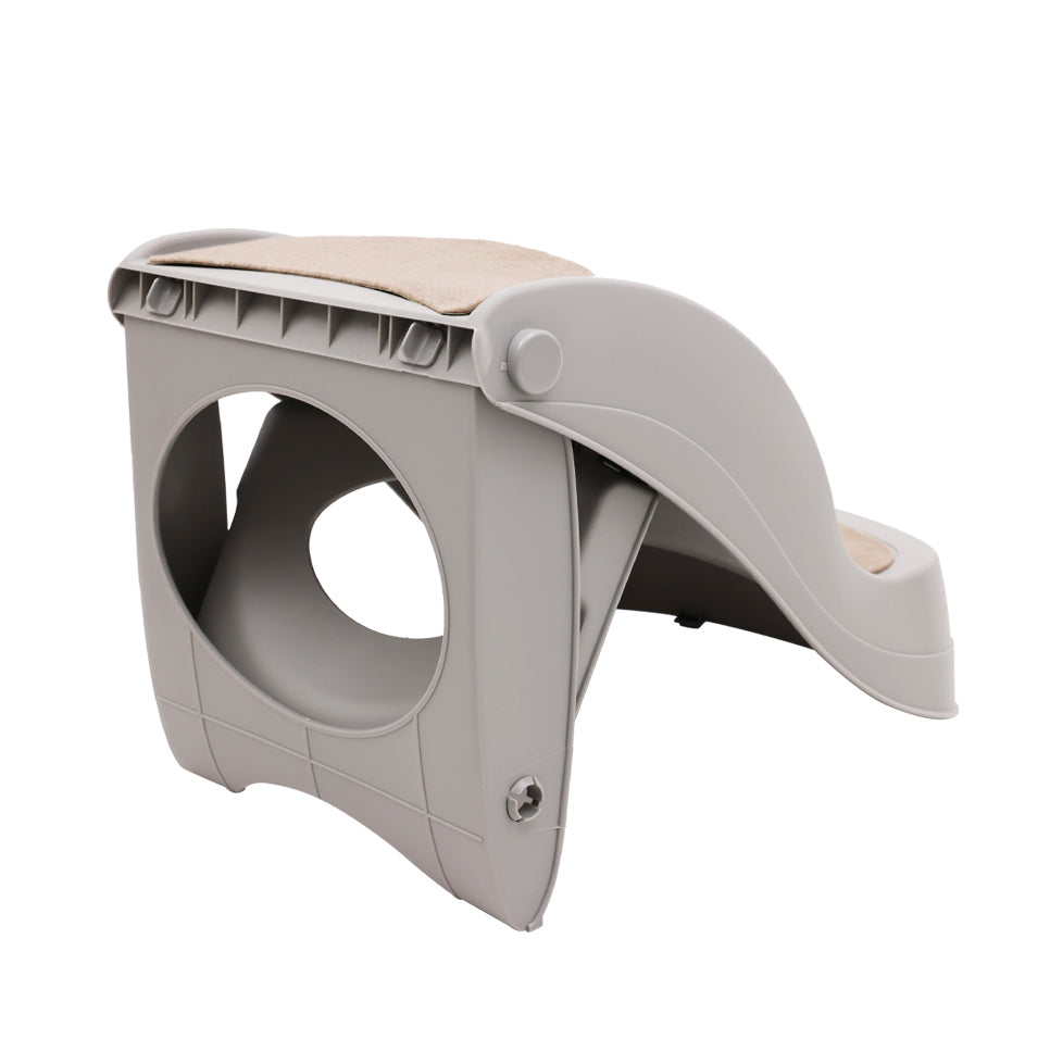 Furtastic Foldable Pet Stairs - Grey