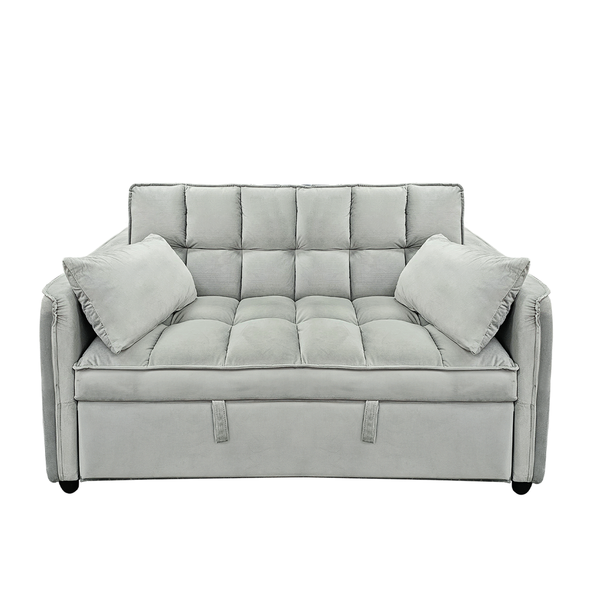 Sarantino Quincy Velvet 2-Seater Sofa Bed