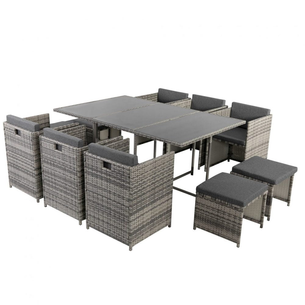 Bali Grey 11 Piece Outdoor Dining Set