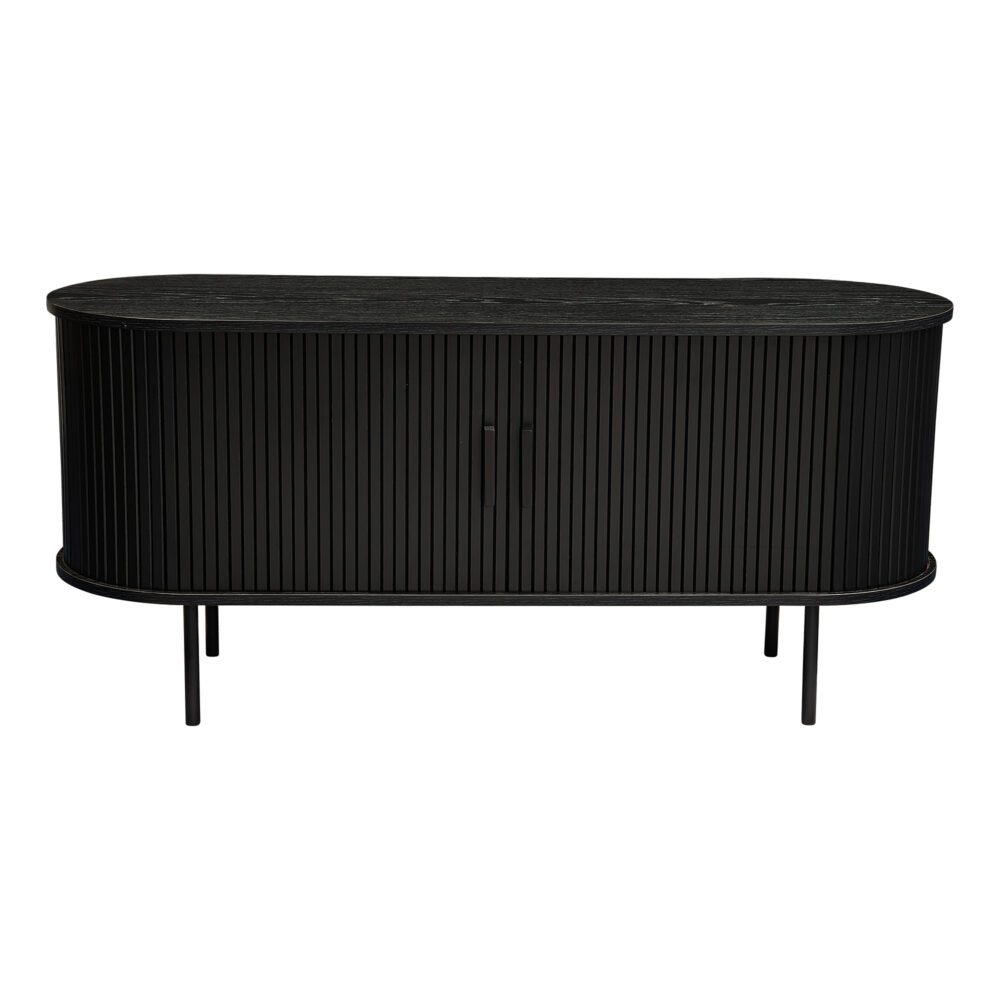 Ribbed Ripple Sideboard with Sliding Doors