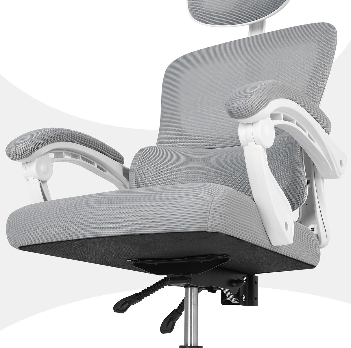 La Bella VELTRA Grey Ergonomic Office Chair
