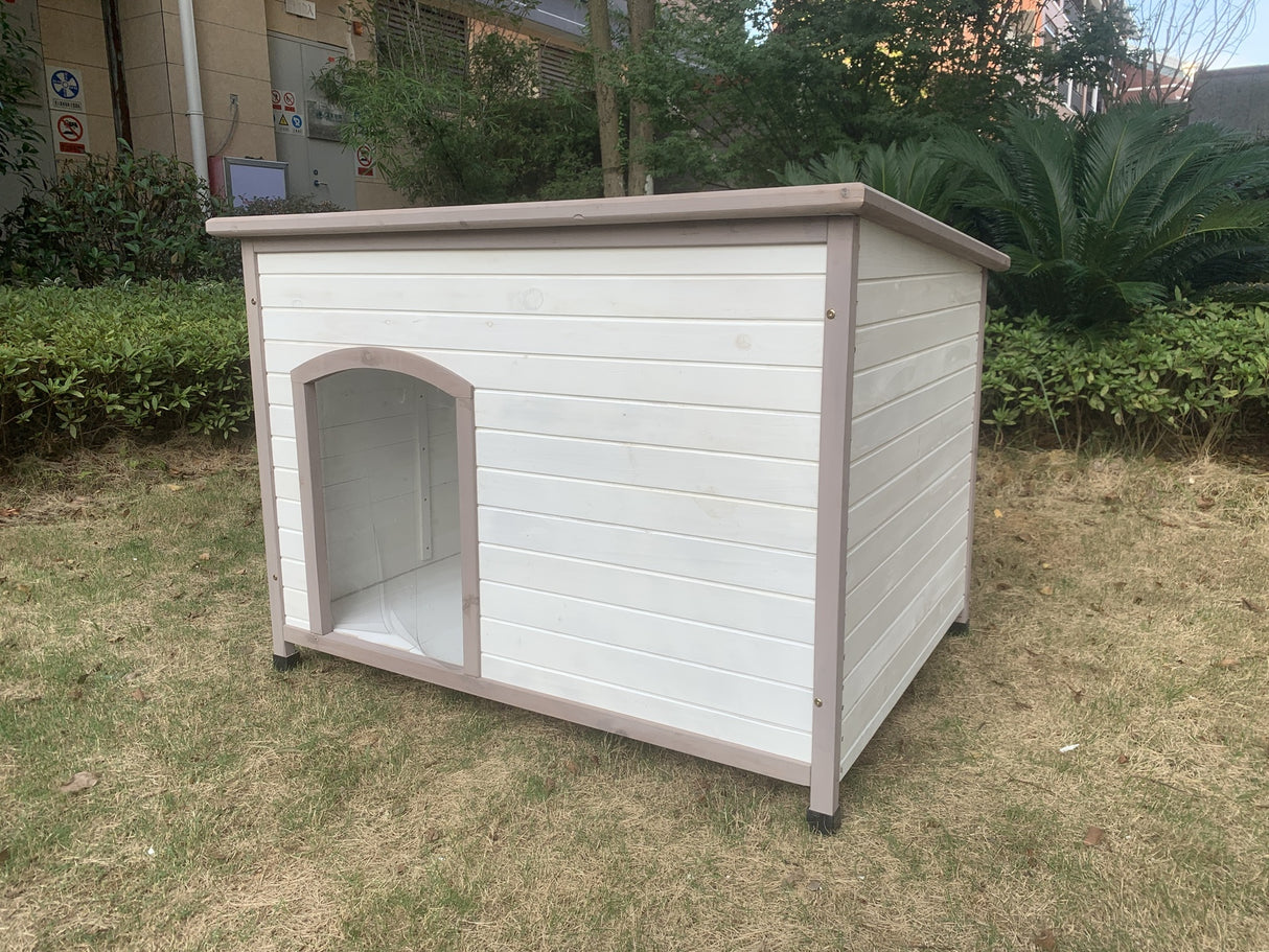 XXL Wooden Timber Dog Kennel Cabin