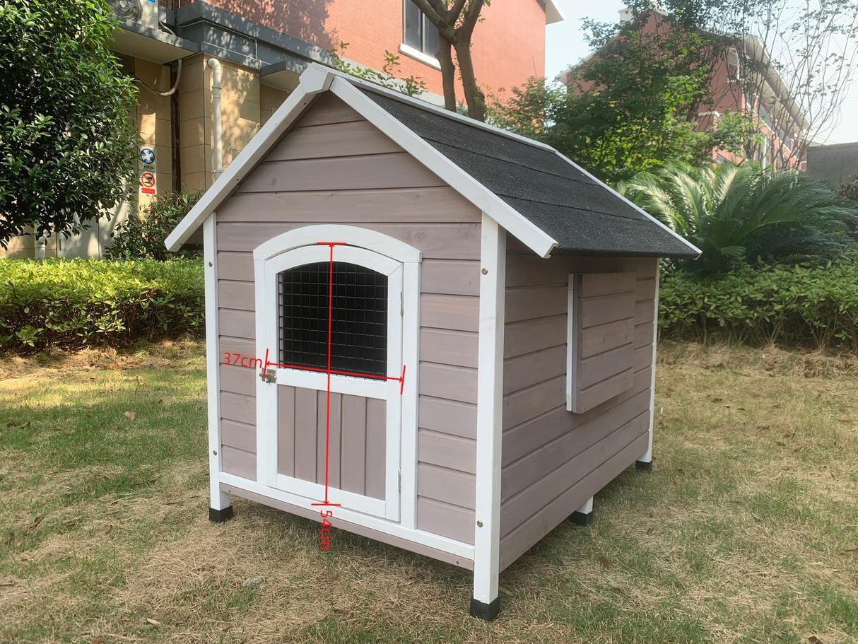 XL Timber Dog Kennel House with Door