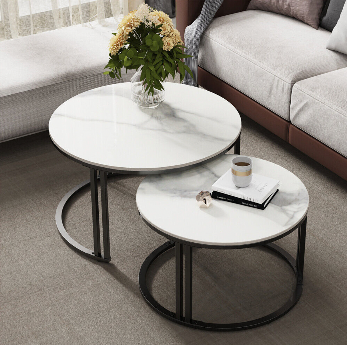 Premier Nested Coffee Table Set for Modern Living