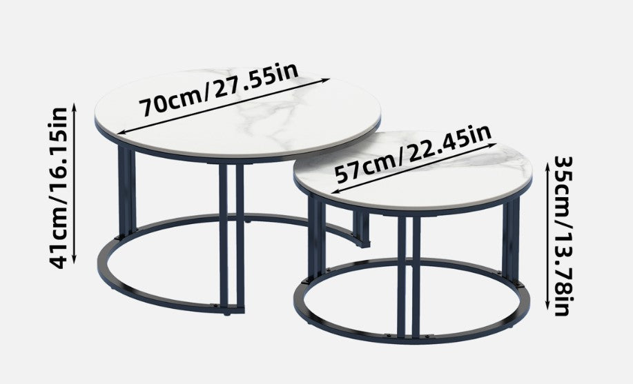 Premier Nested Coffee Table Set for Modern Living