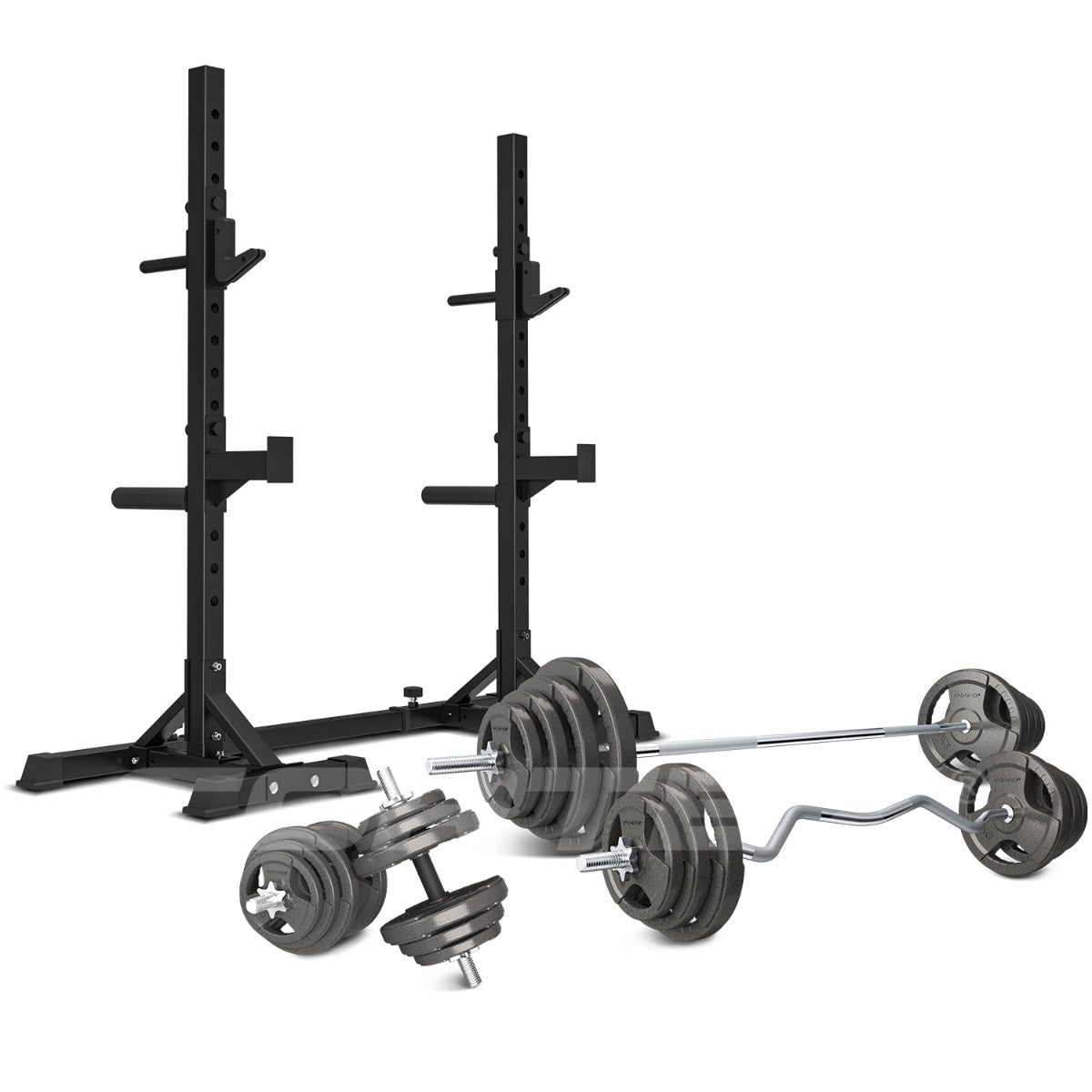 Cortex SR10 Squat Rack with 90kg Weight Set