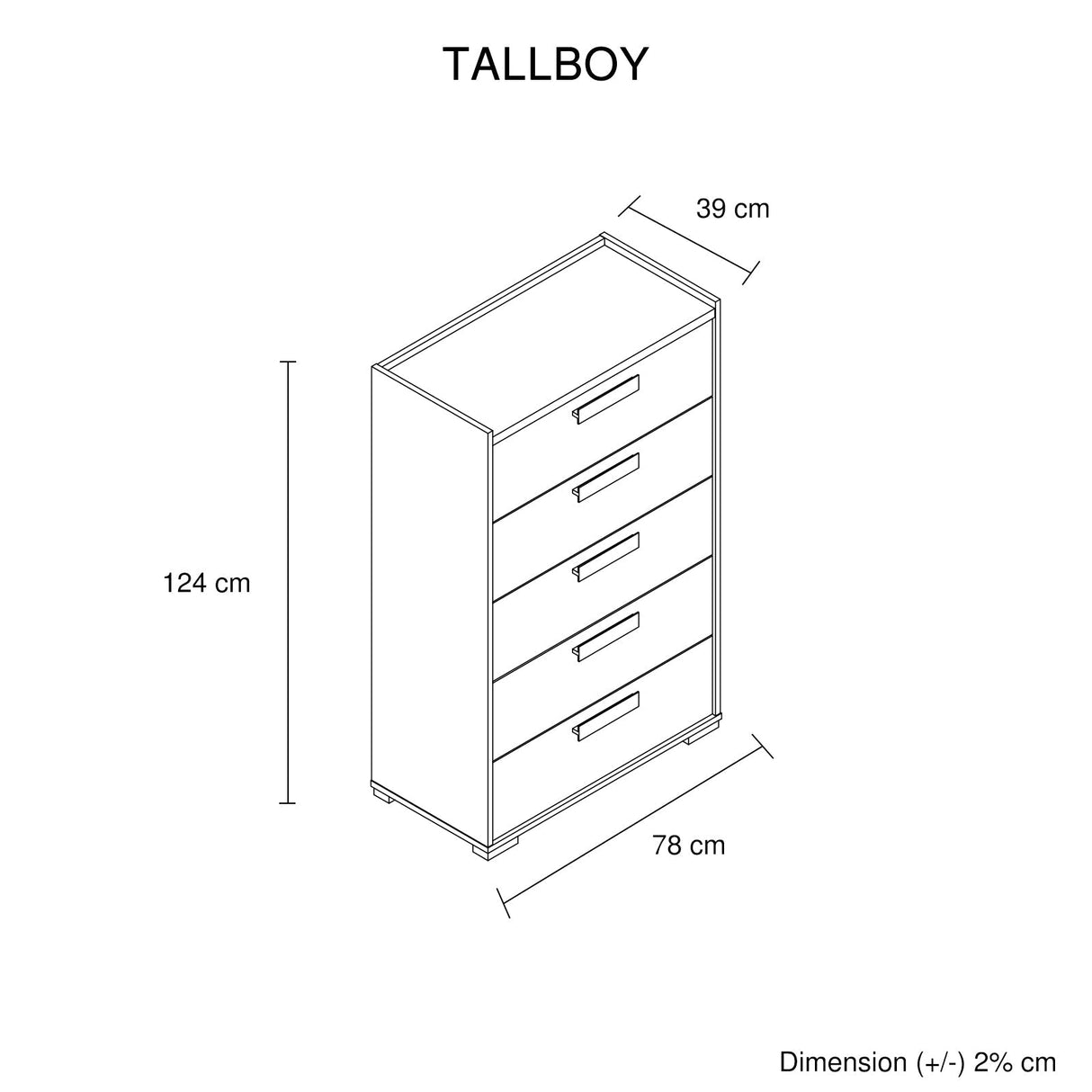 Queen 4-Piece Modern Bedroom Suite in Black