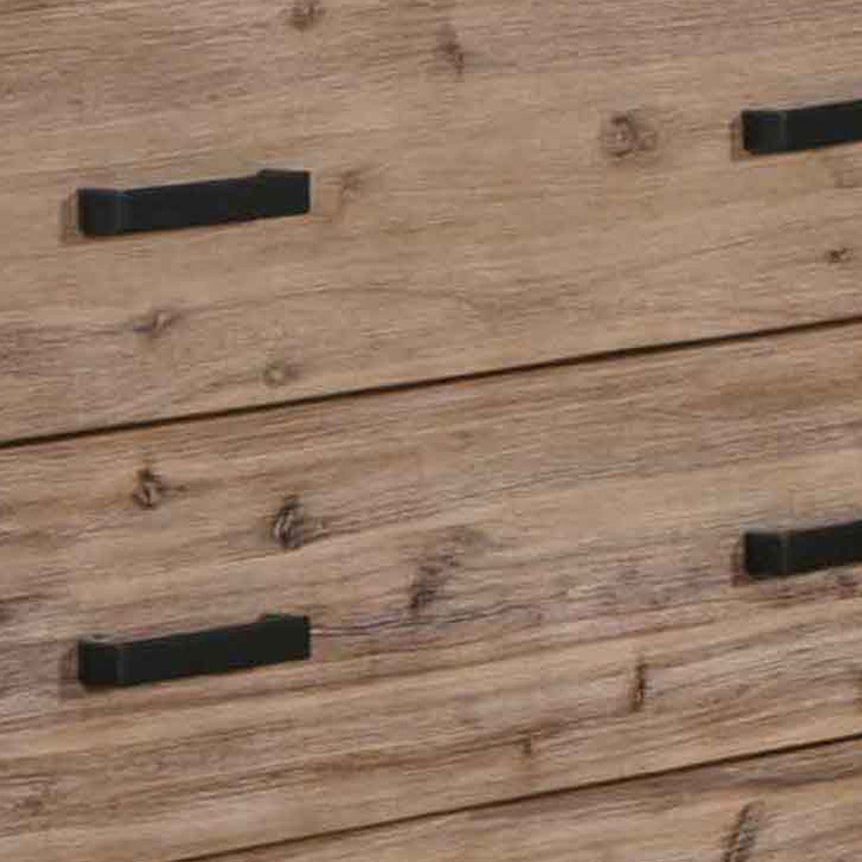 Elegant 5-Drawer Tallboy in Silver Brush Finish