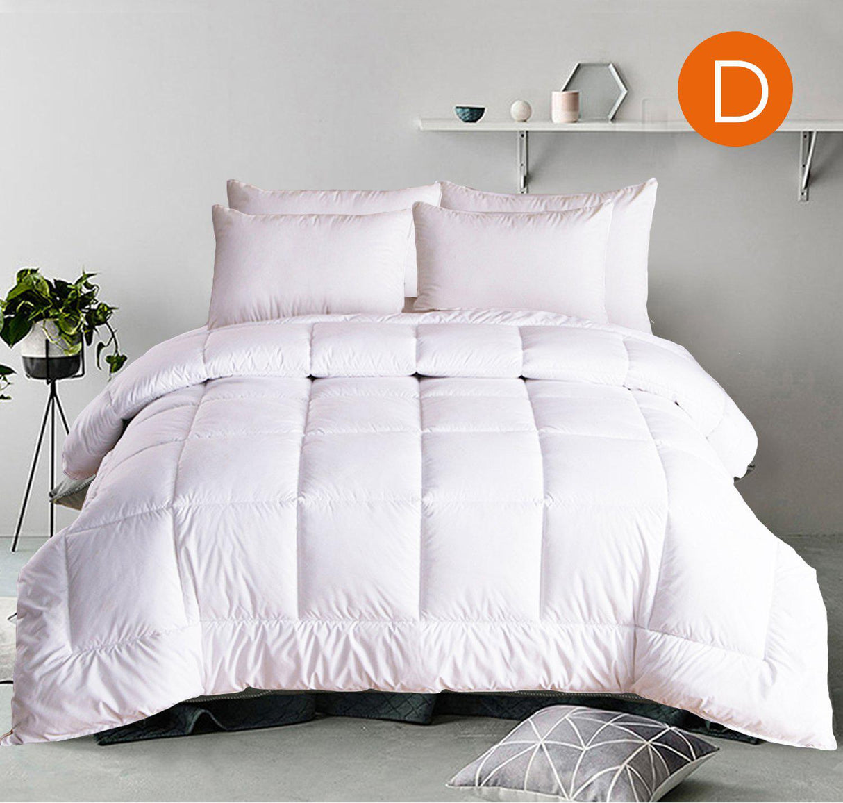 Luxury 500gsm Down Alternative Quilt Doona