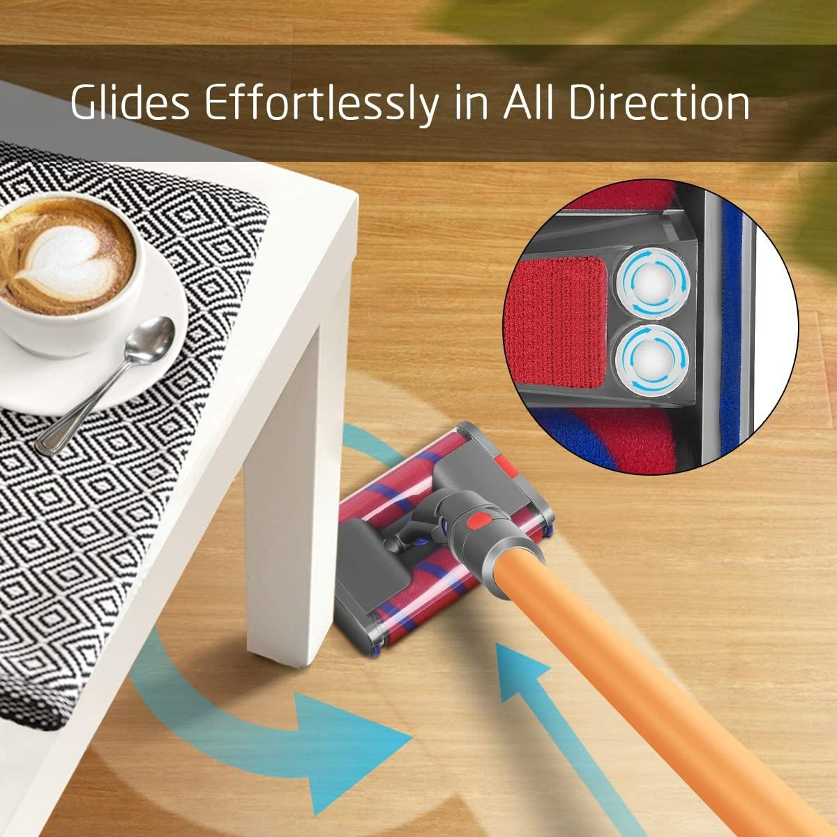 Soft Velvet Double Roller Brush for Dyson