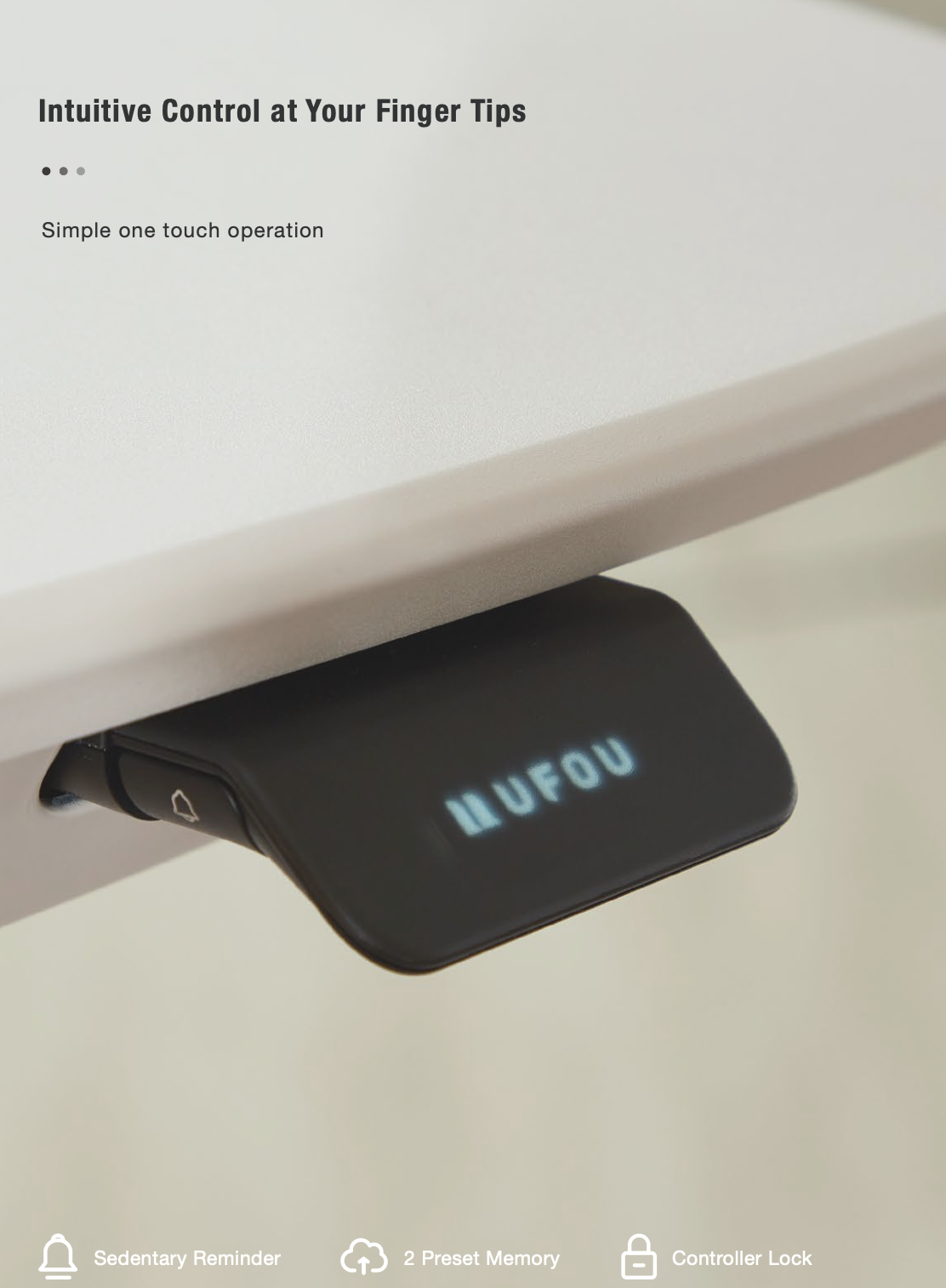 UPON MINI Motorised Height Adjustable Desk