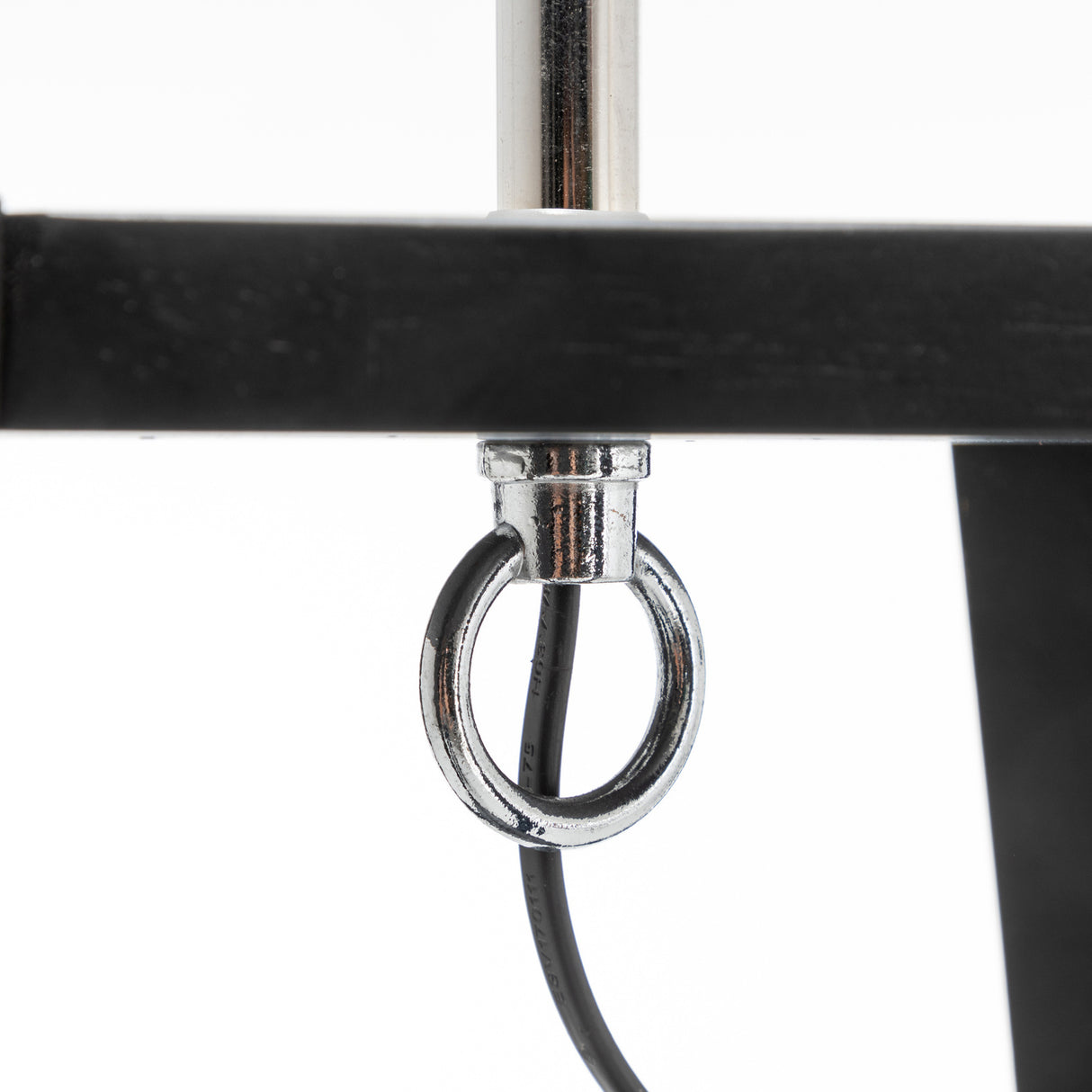 Elegant 3-Tier Natural Wood Floor Lamp