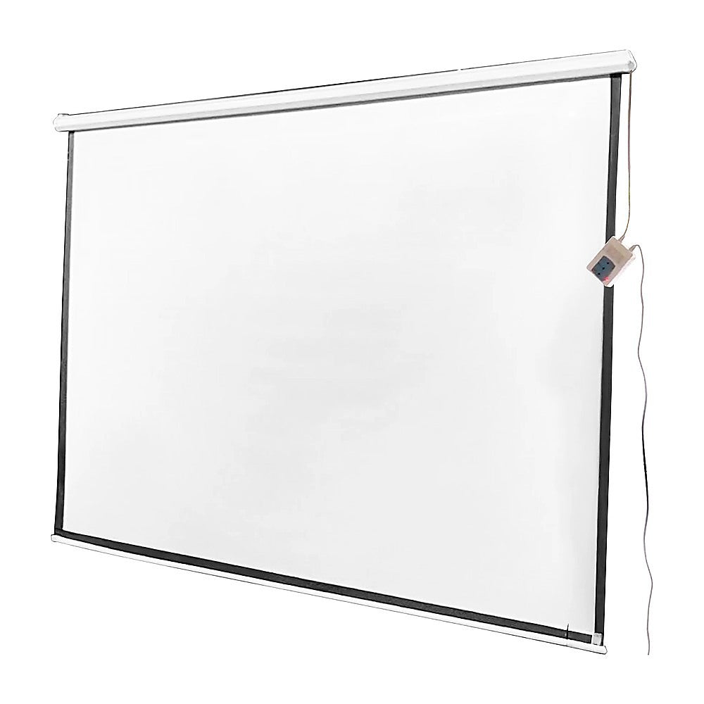 120-Inch Motorized Projector Screen with Remote