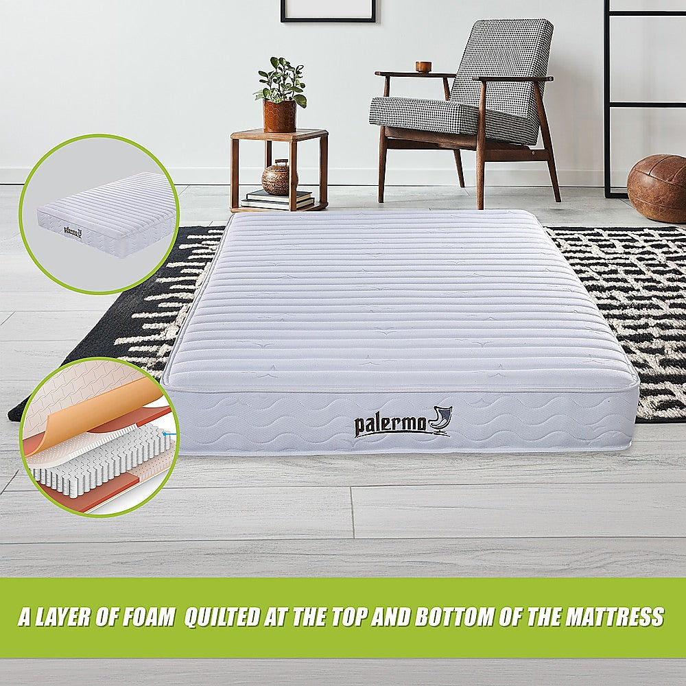 Palermo Contour 20cm Encased Coil Mattress