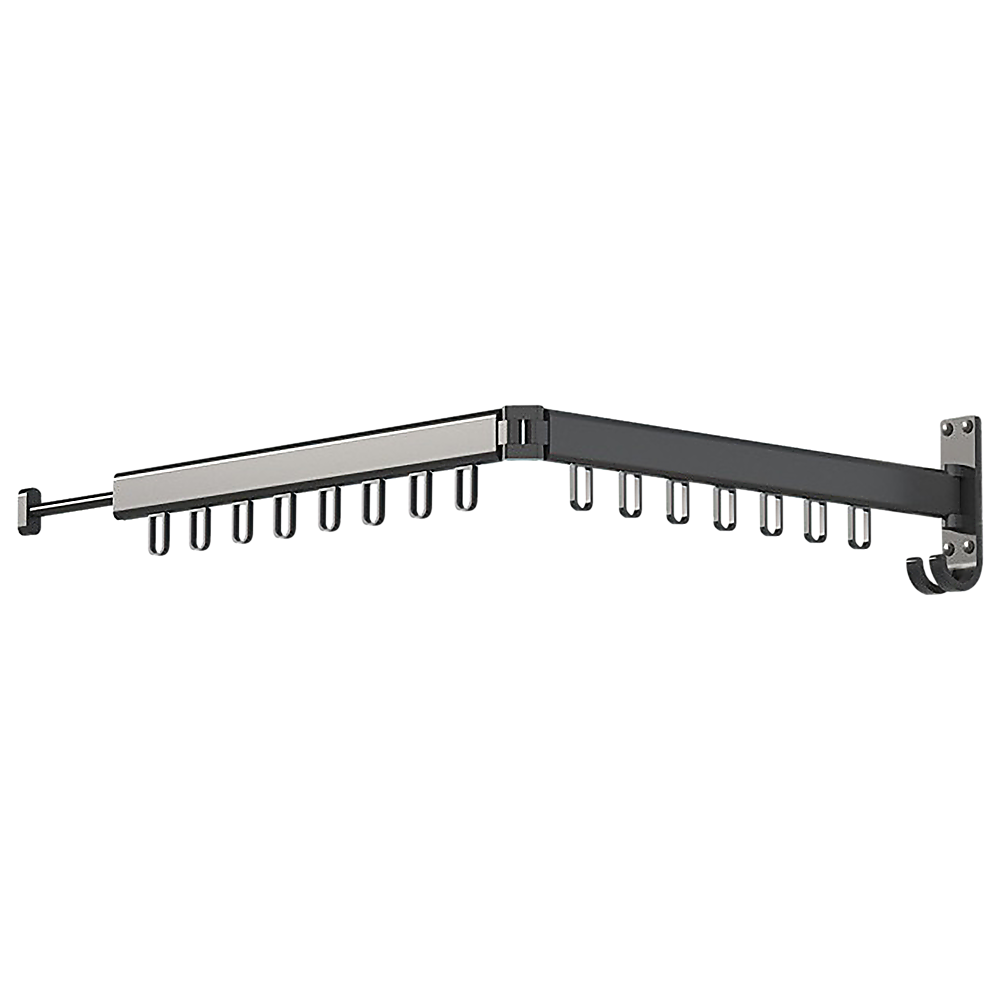 Foldable Wall-Mounted Clothes Drying Rack