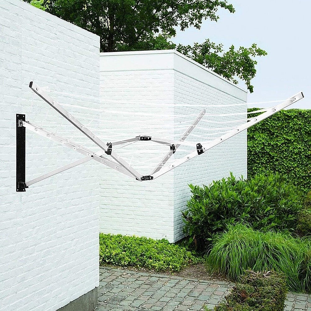 Wall-Mounted 5 Arm Folding Clothes Airer