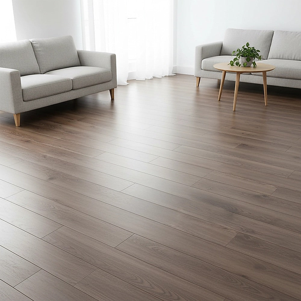 Self-Adhesive Sapele Wood Grain Vinyl Tiles