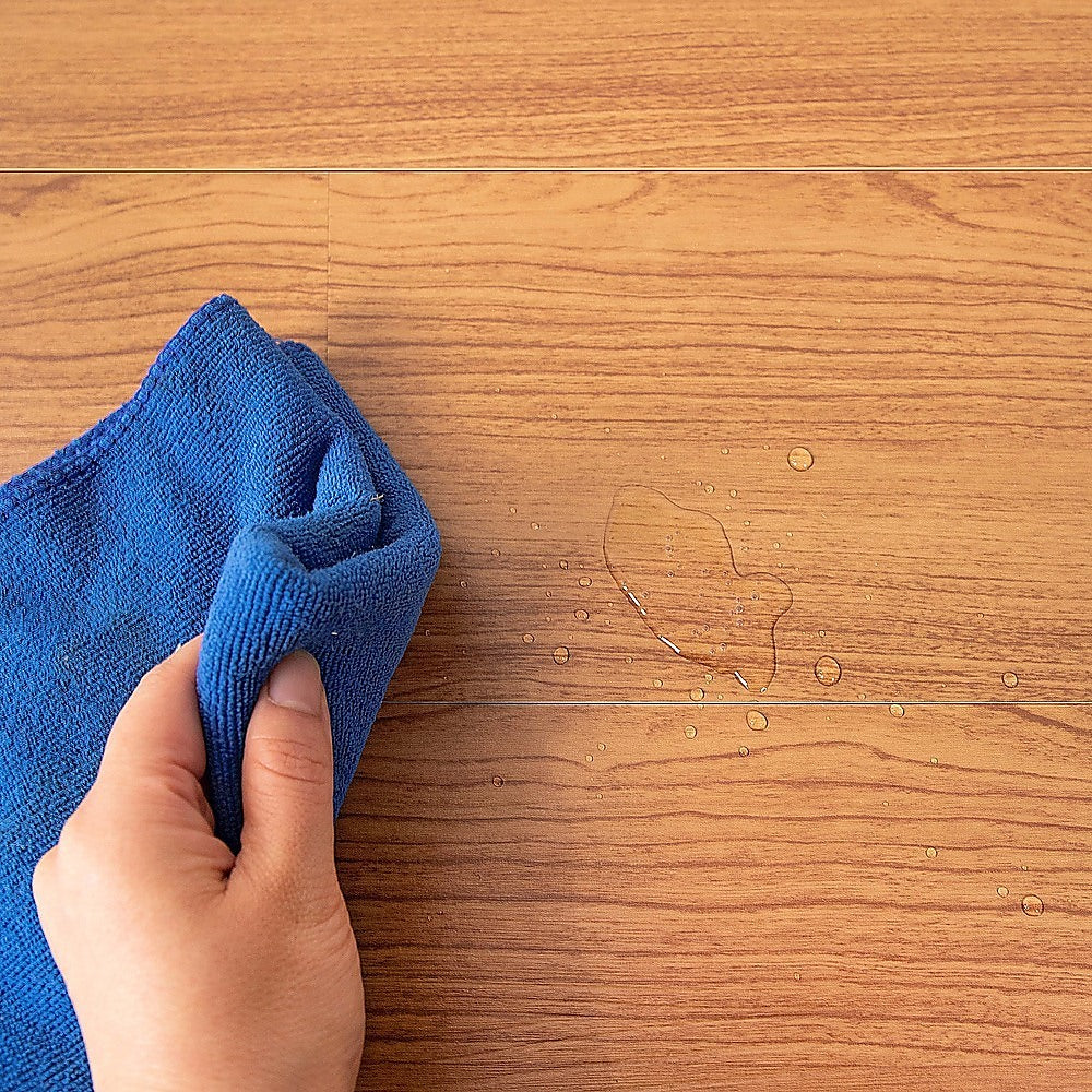 Self-Adhesive African Mahogany Vinyl Floor Tiles