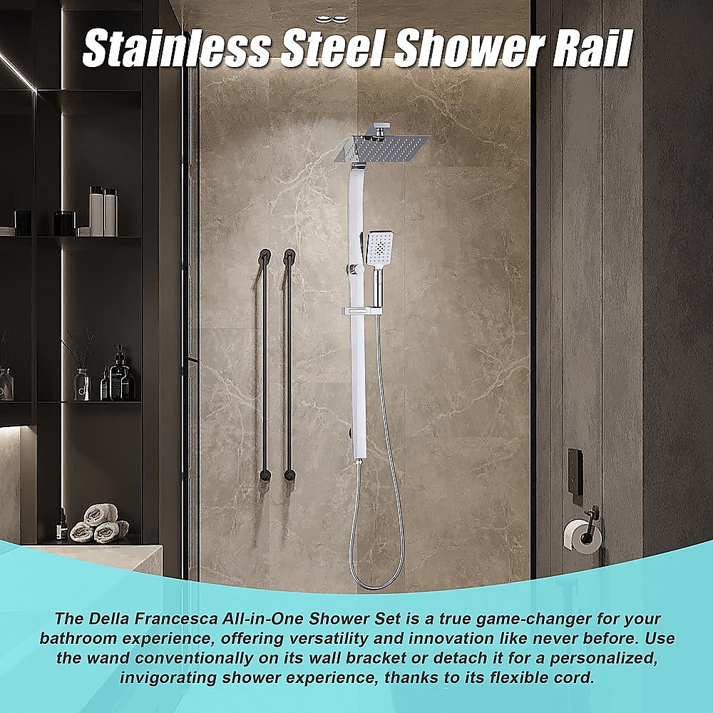 Della Francesca Luxury Dual Rain Shower Set
