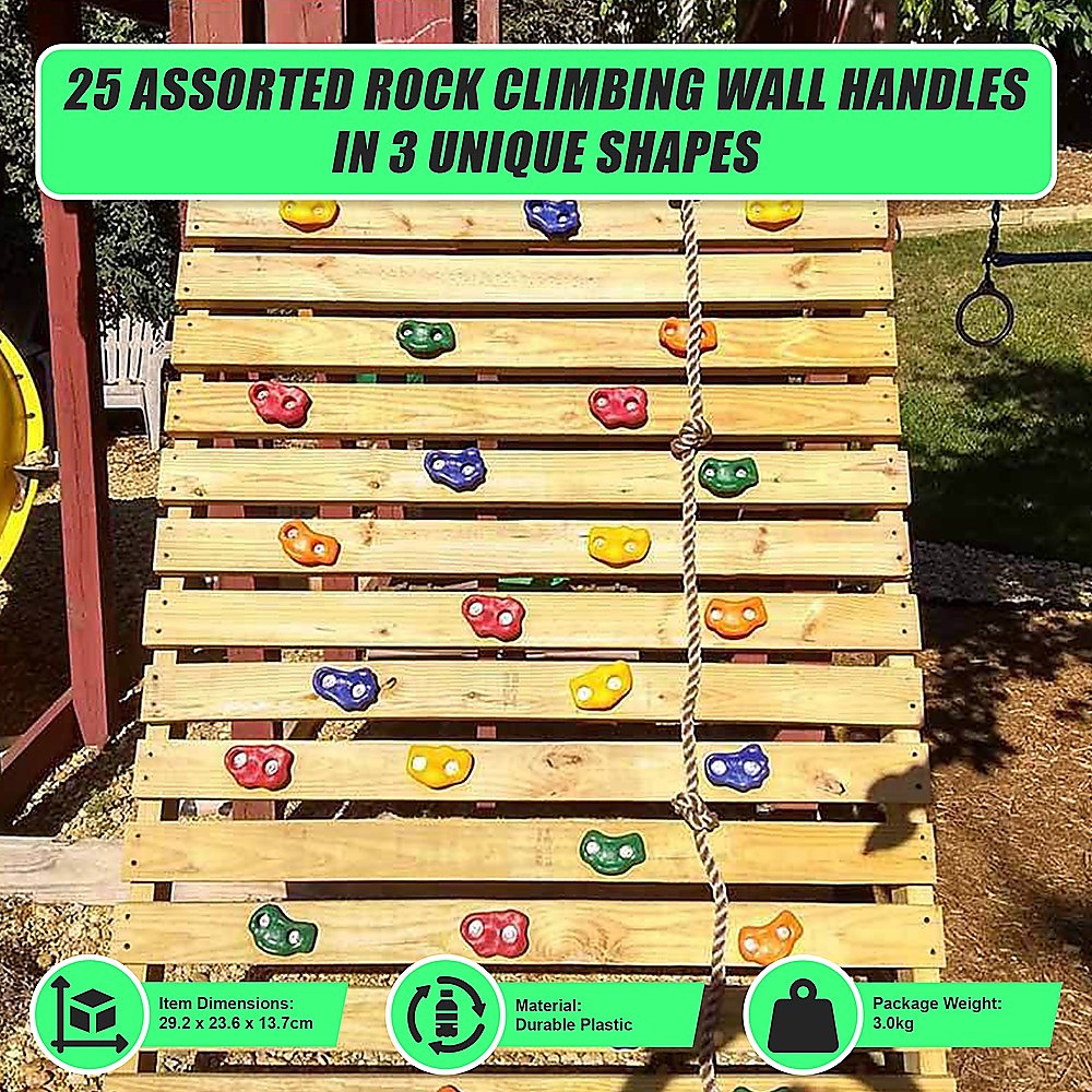 Jungle Gym Rock Climbing Holds Set