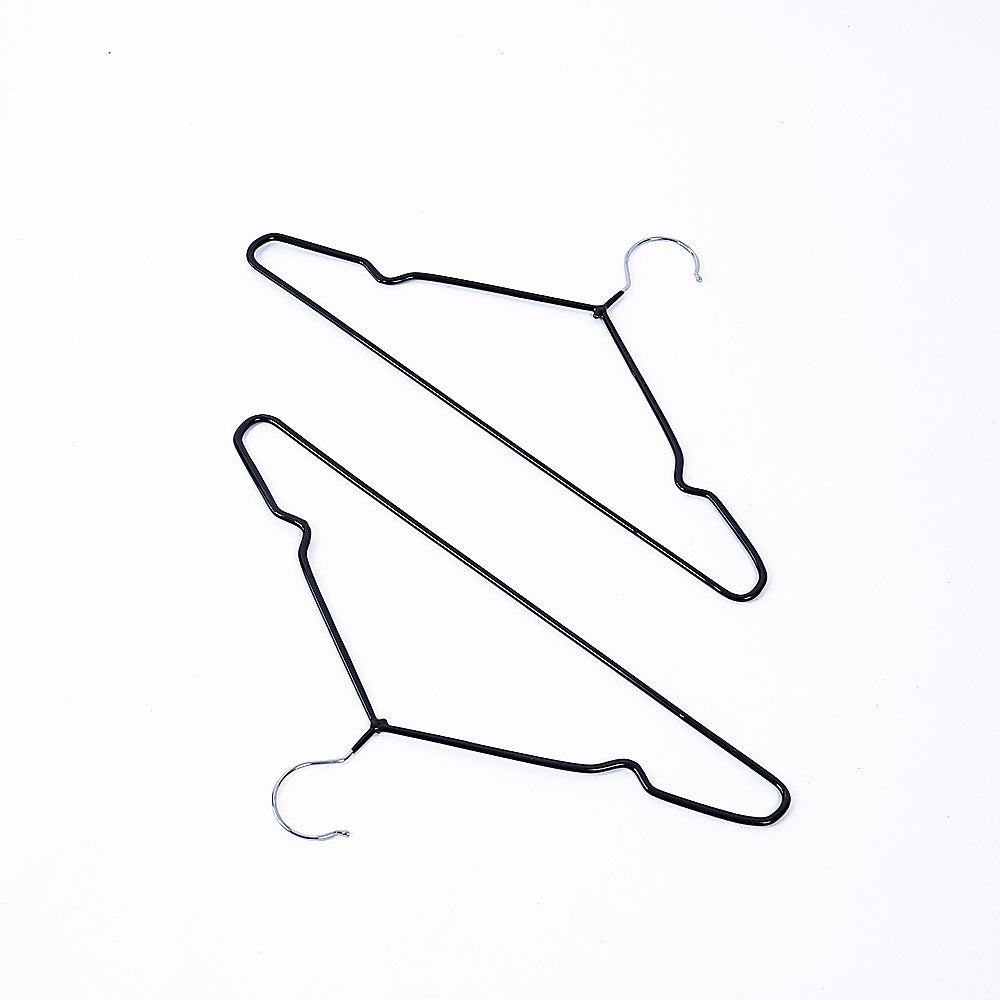 Durable Non-Slip Metal Clothes Hangers Set of 100