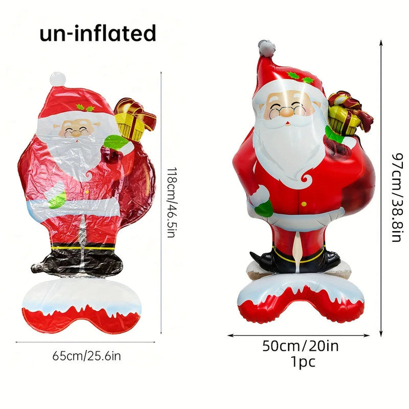 Extra Large Santa Claus Foil Balloon Decoration