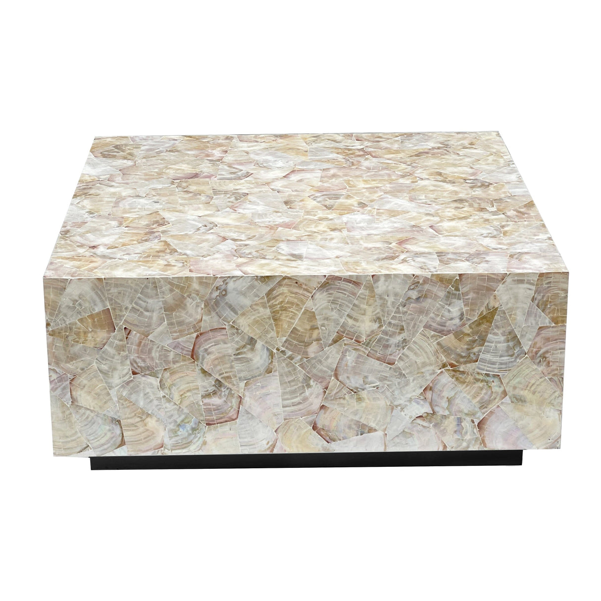 Cluster Mother of Pearl Artisan Coffee Table