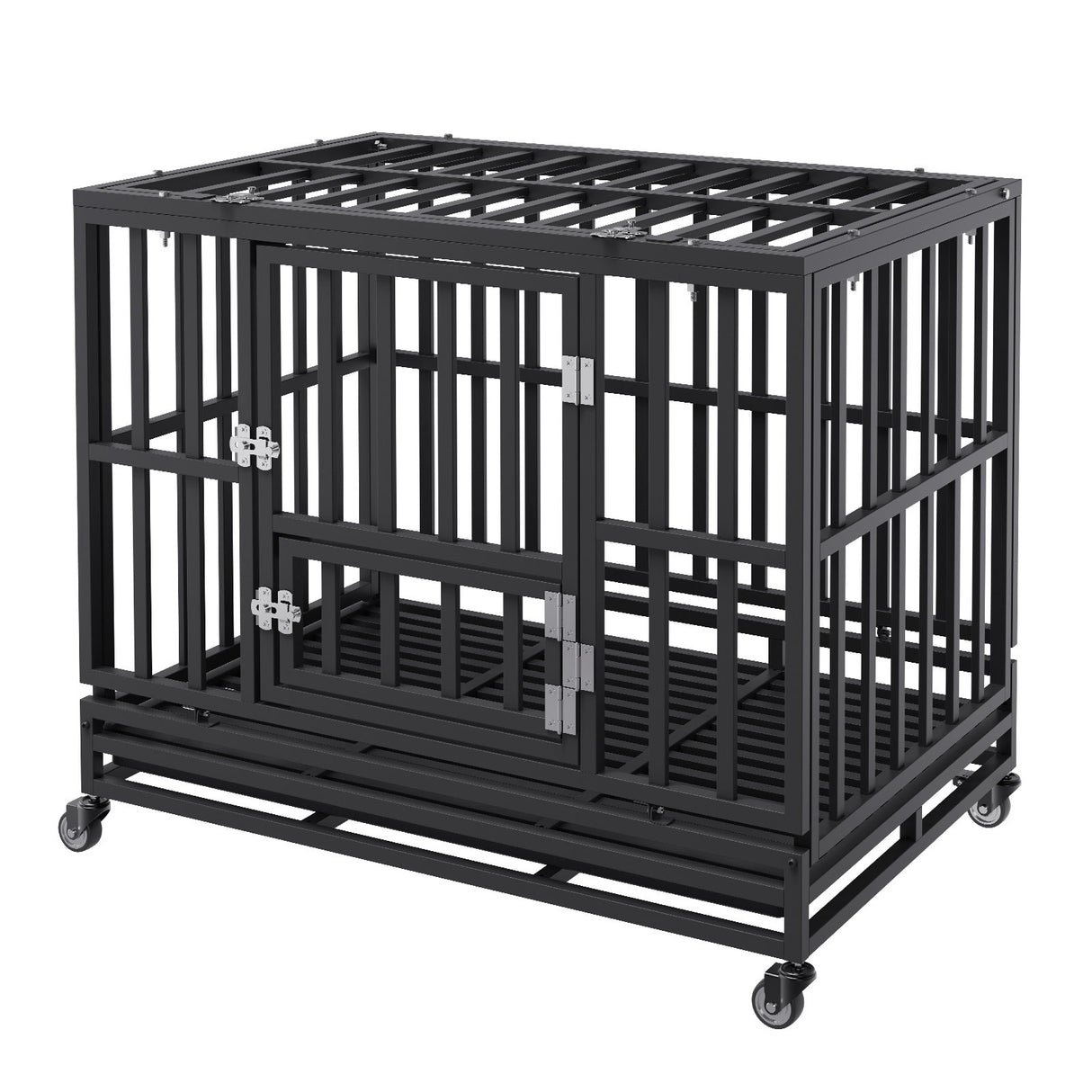 Heavy Duty 38 in Metal Dog Crate