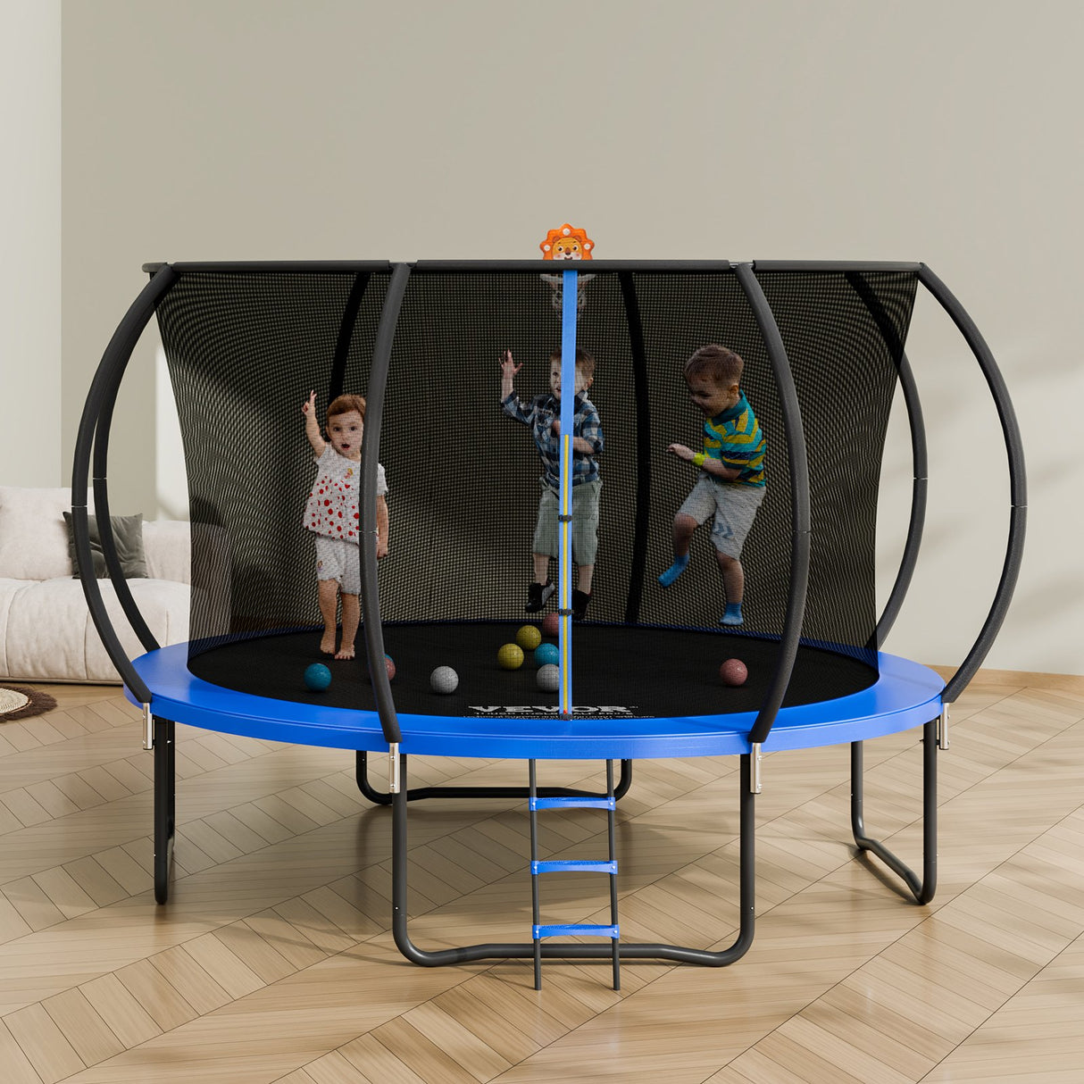 VEVOR 3.66m Heavy Duty Trampoline with Enclosure