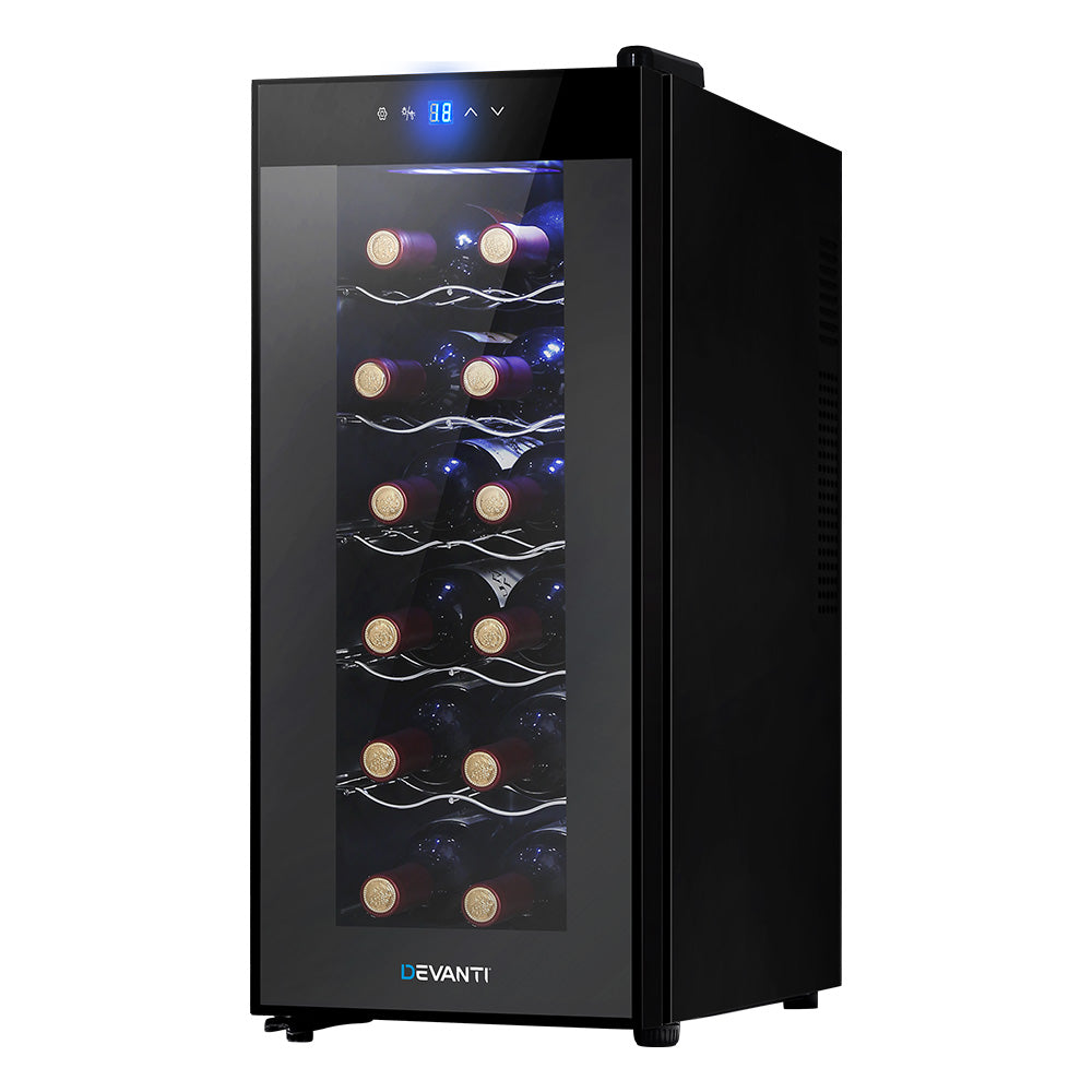 Devanti 12-Bottle Thermoelectric Wine Cooler