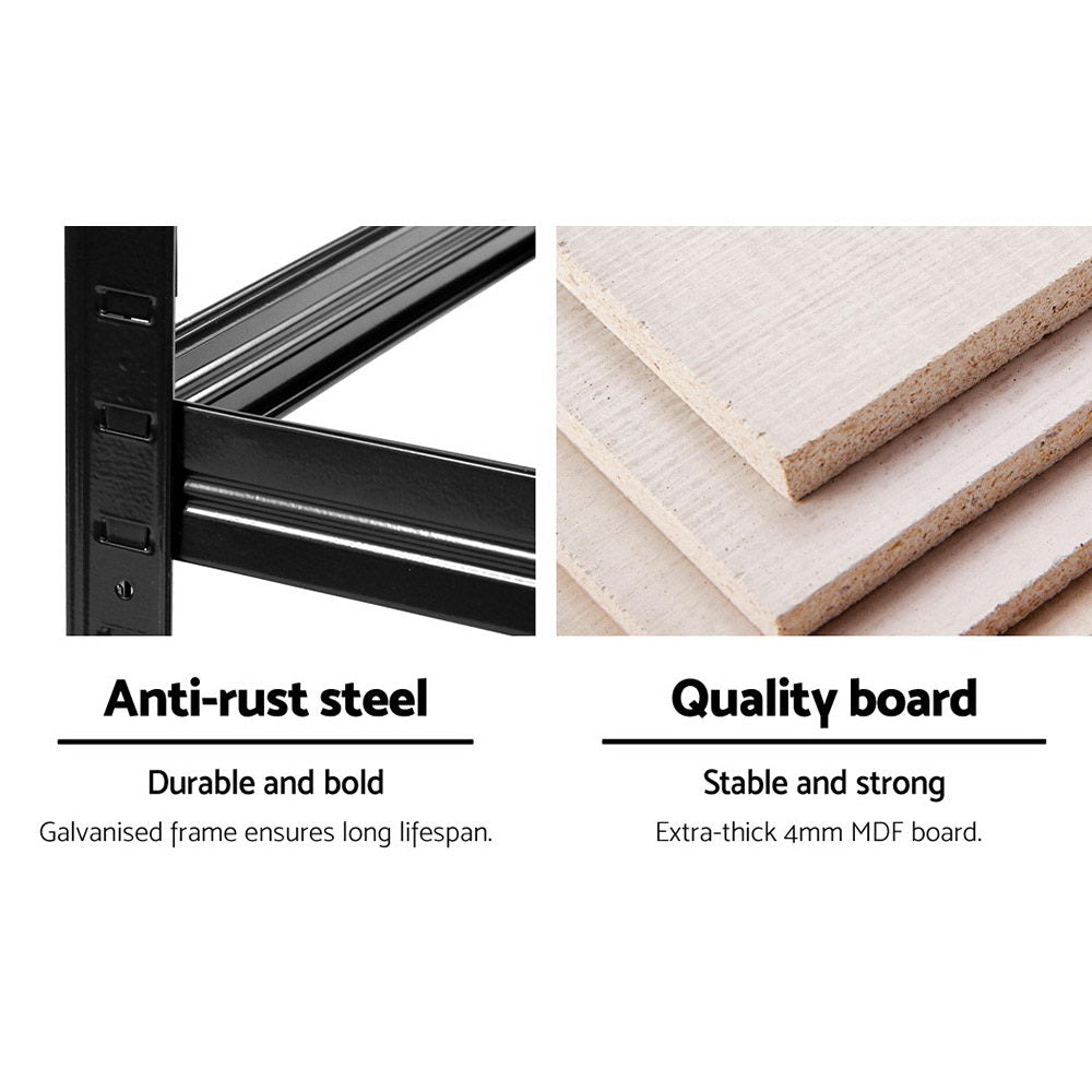 Heavy-Duty Adjustable Storage Shelving Rack