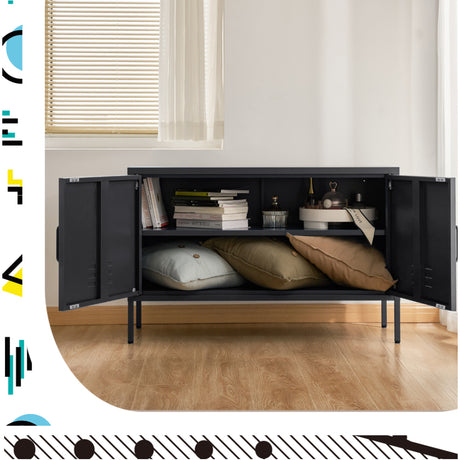 Artiss Modern Metal Buffet Sideboard