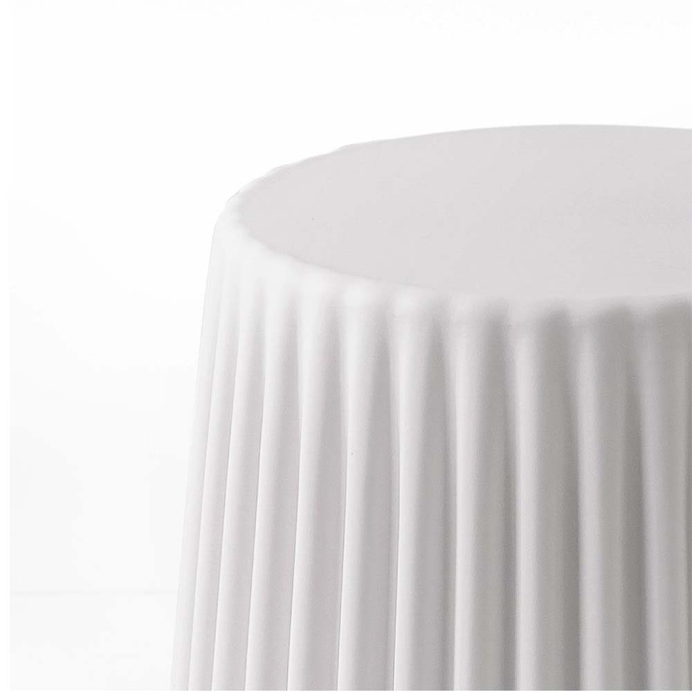 Artiss Cupcake White Plastic Bar Stools