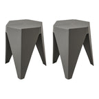 Artiss Stackable Puzzle Plastic Bar Stools