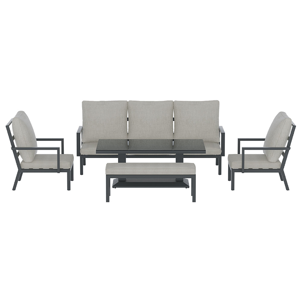 Gardeon Contemporary 5-Piece Outdoor Lounge Set