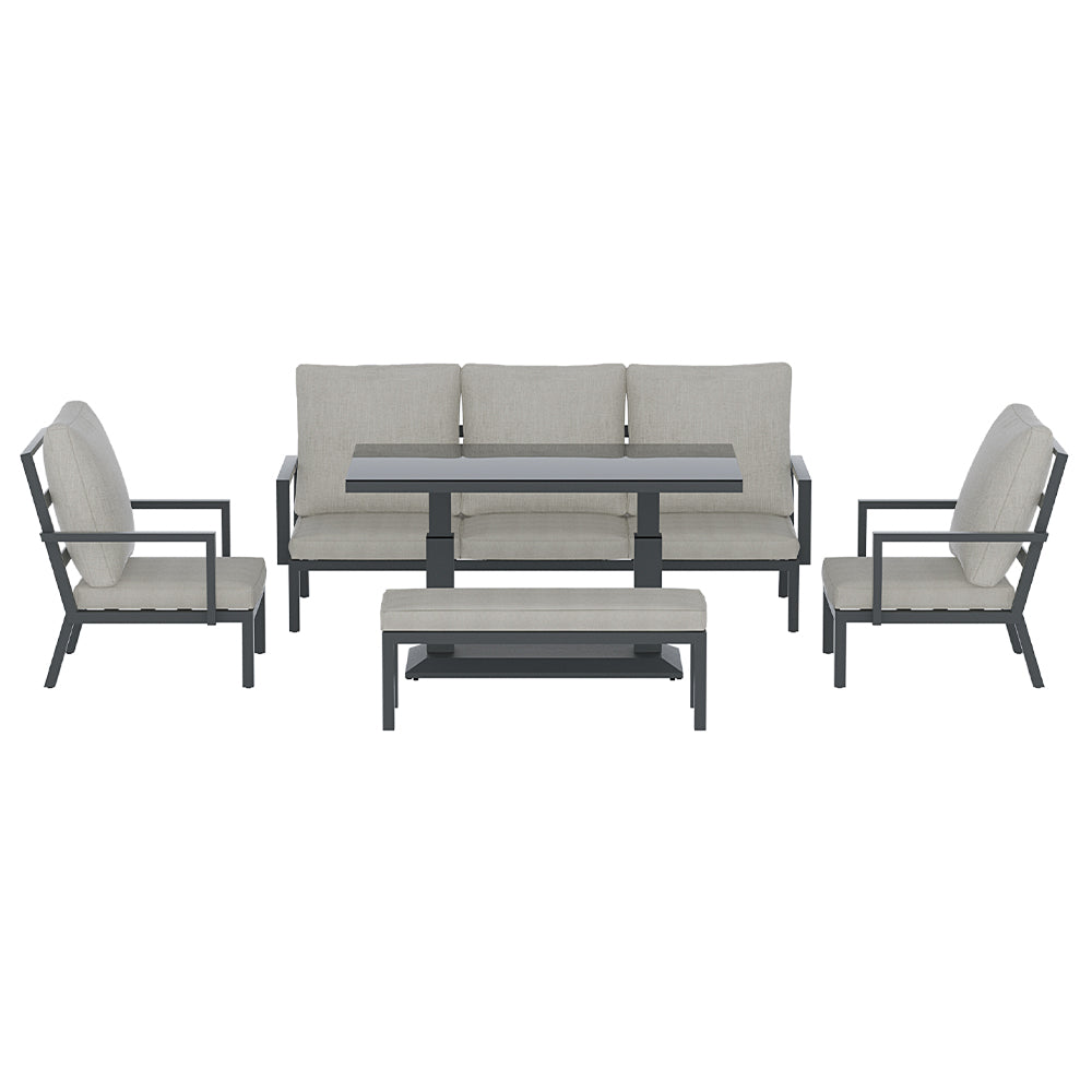 Gardeon Contemporary 5-Piece Outdoor Lounge Set