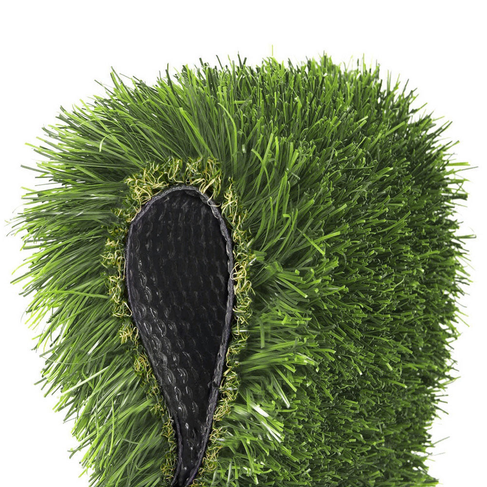 Prime Turf Artificial Grass 20SQM 20mm Synthetic Fake Lawn Turf Plant Plastic 4-coloured 1mx10m