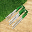Prime Turf Artificial Grass 200pcs Synthetic Pins Fake Lawn Turf Weed Mat Pegs Joining Tape