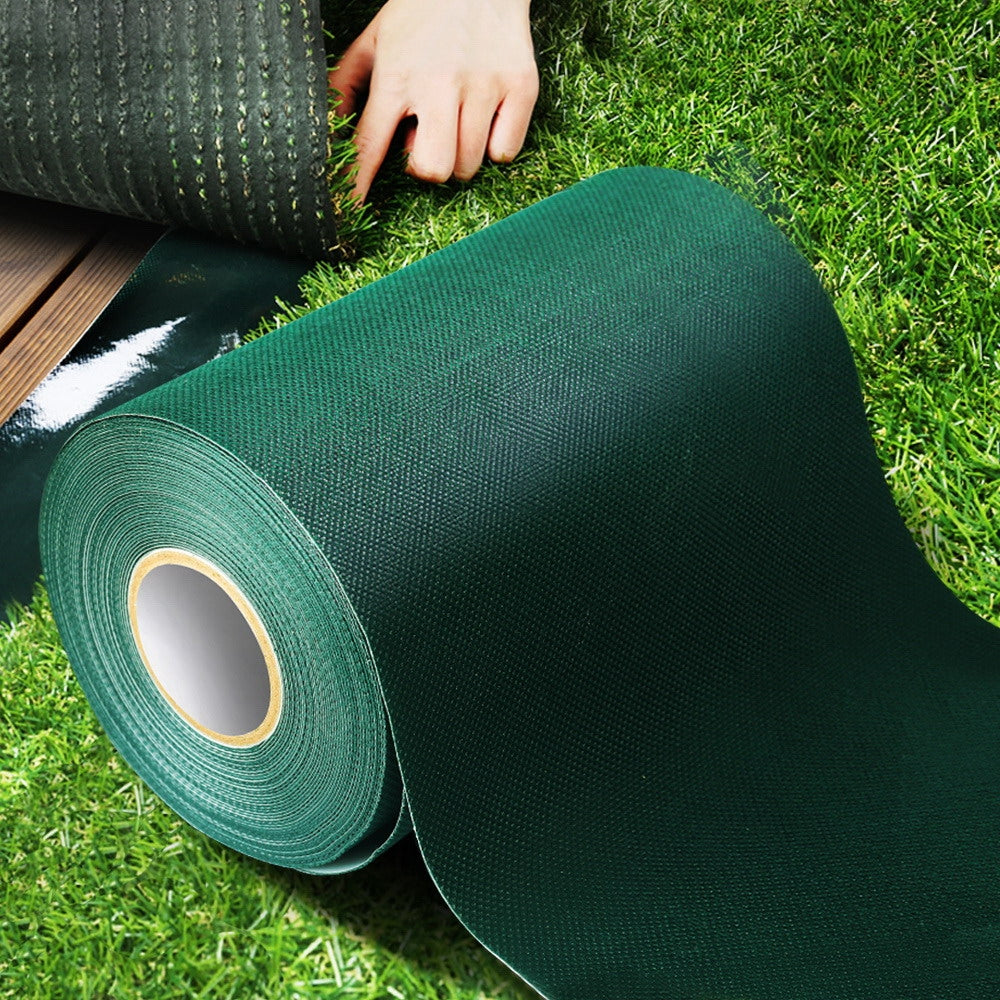 Prime Turf Artificial Grass 15cmx20m Synthetic Self Adhesive Turf Joining Tape Weed Mat