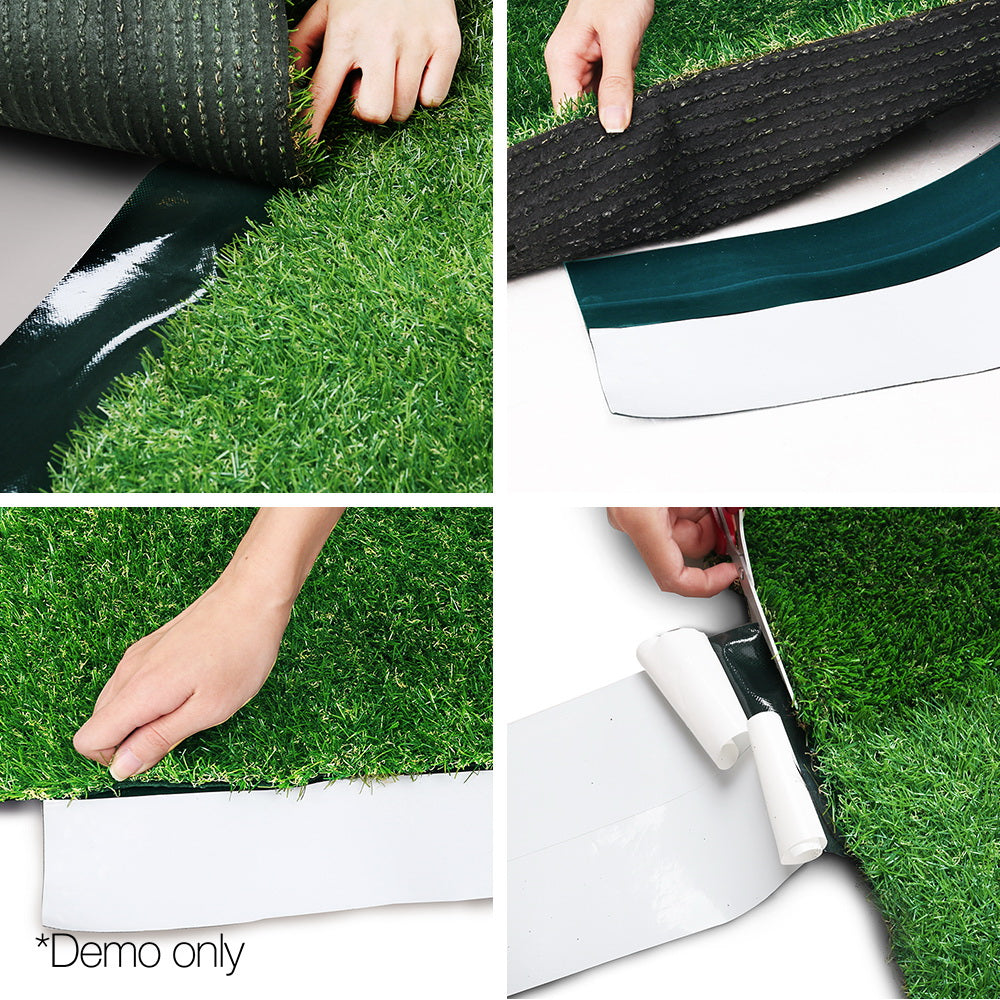 Prime Turf Artificial Grass 15cmx20m Synthetic Self Adhesive Turf Joining Tape Weed Mat