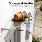 Instahut Window Door Awning 0.4mx1m Transparent