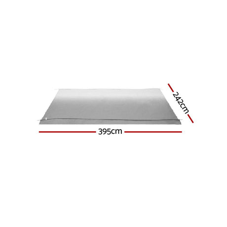 Weisshorn 14ft Caravan Awning RV Replacement Fabric 3.95M x 2.42M