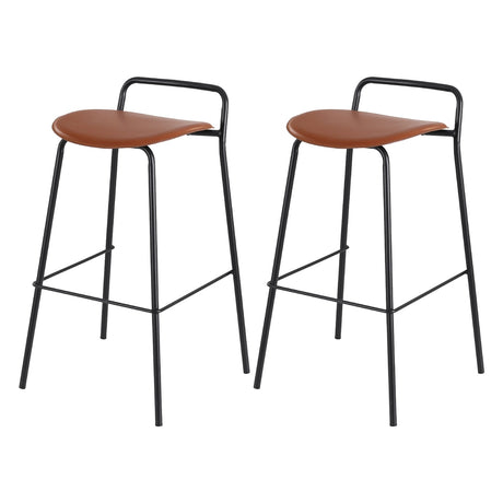 Artiss Set of 2 Metal Bar Stools