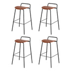 Artiss Brown Bar Stools - Set of 4