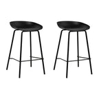Artiss Modern Metal Bar Stools - 2 Pack