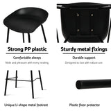 Artiss Set of 4 Metal Bar Stools