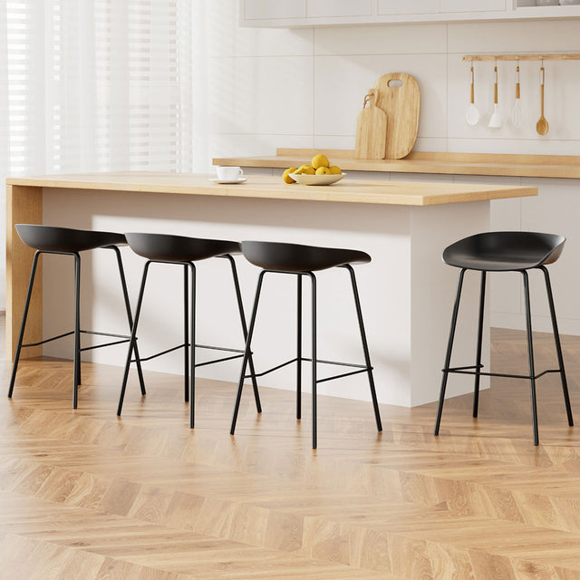 Artiss Set of 4 Metal Bar Stools