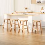 Artiss Contemporary Beech Wood Bar Stools